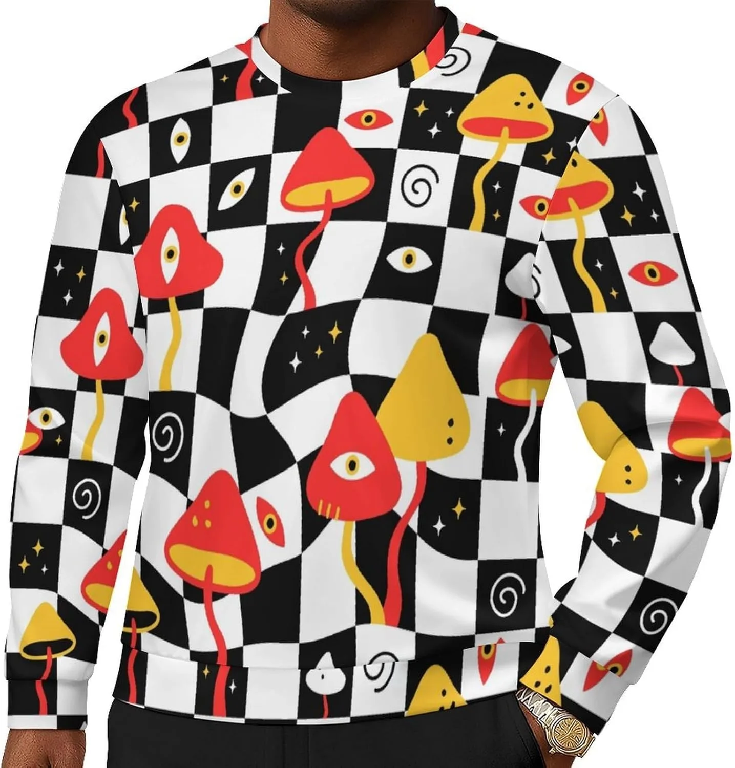 

Толстовка Funny Mushrooms с капюшоном, легкая, теплая FVDAVGS