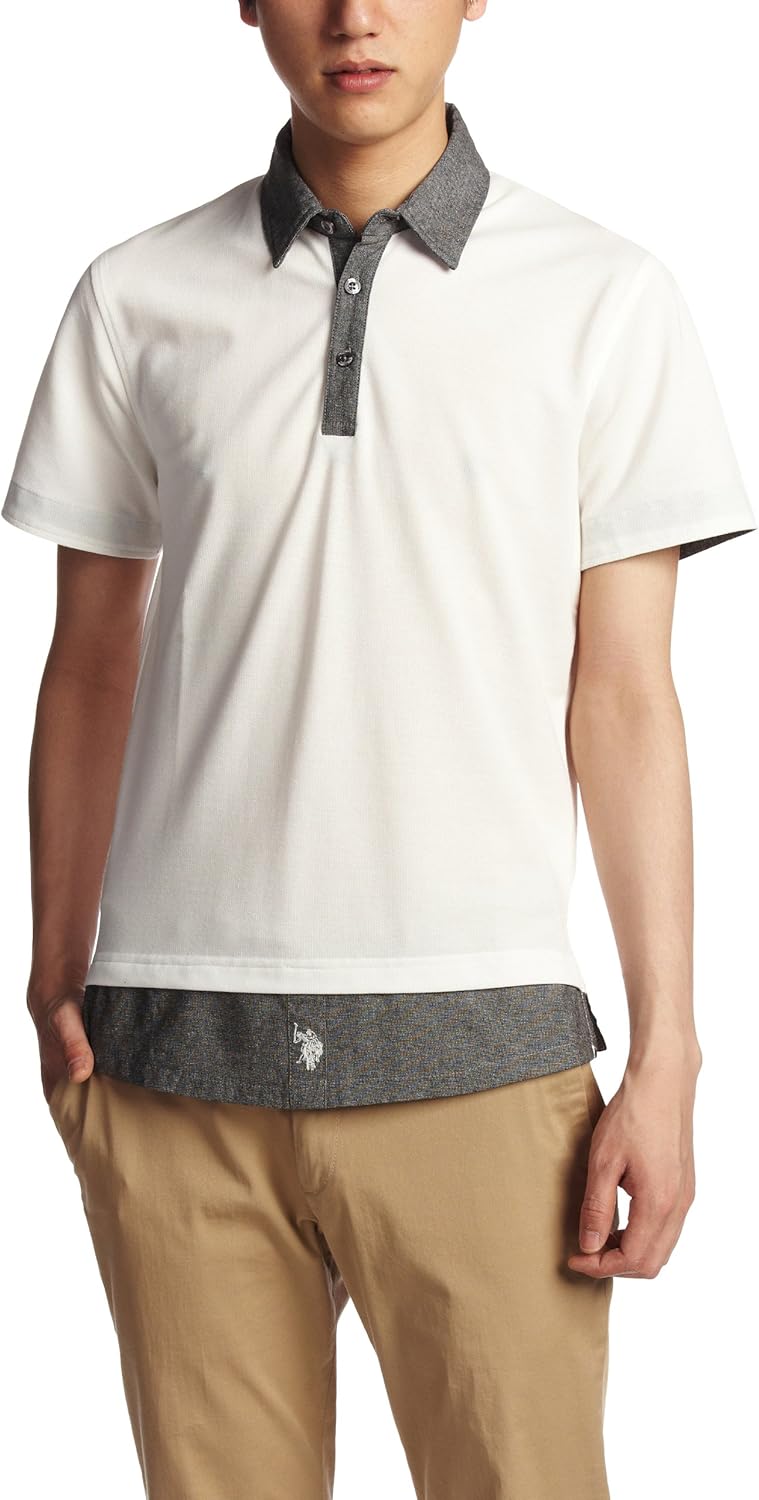 

Футболка-поло с коротким рукавом U.S. Polo Assn., белый