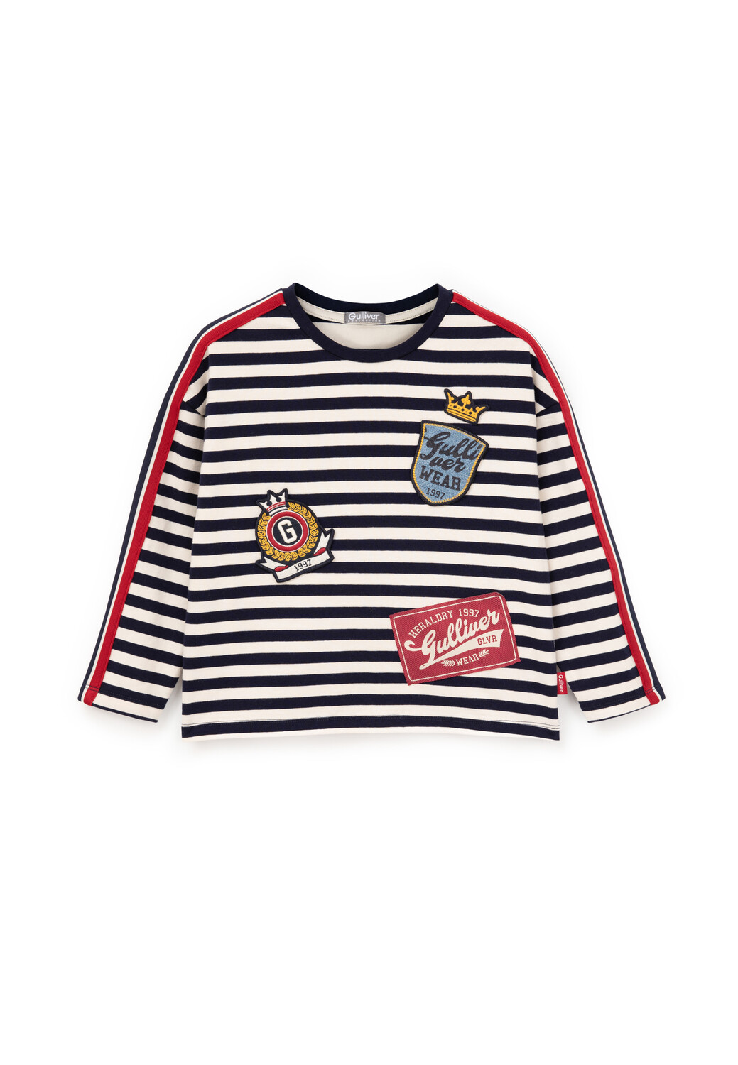 

Лонгслив Gulliver Streifenshirt, разноцветный