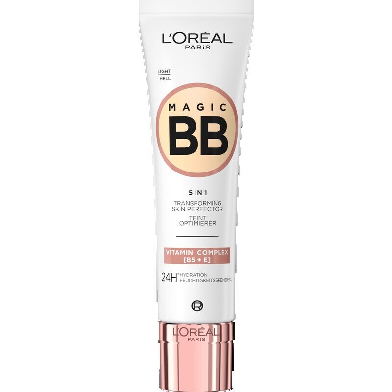 

BB-крем для лица 5в1 Оптимизатор цвета лица Яркий увлажняющий SPF 20 L’Oréal Paris, 30 ml