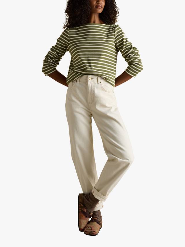 

Классическая тельняшка в гаваньскую полоску Joules, Green/Multi