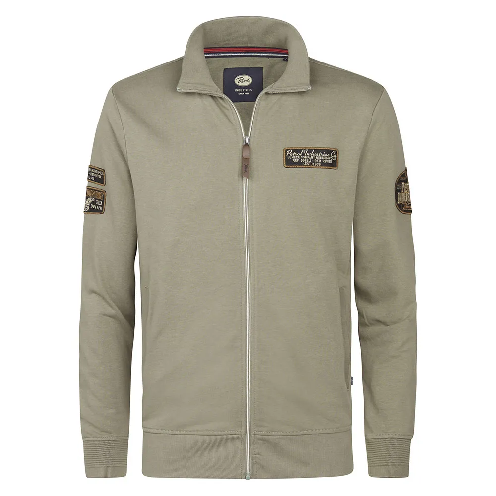 

Толстовка Petrol Industries M-3050-SWC376 full zip, зеленый