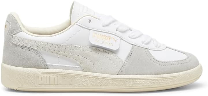 

Кроссовки Puma Boys Palermo (Big Kid), серый/светло-серый/белый