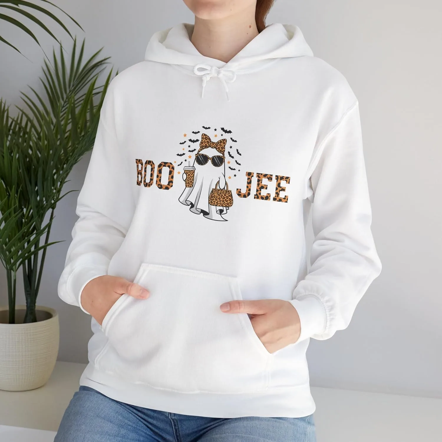 Худи унисекс Boojee Dog, забавный подарок для любителя животных, уютная толстовка для владельцев собак, свободный стиль для осени, милая одежда с животными GENERIC, белый — фото 3