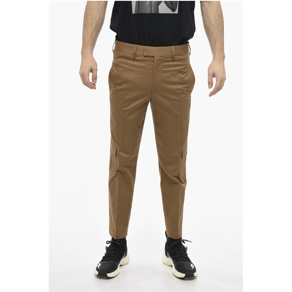 

Брюки-карго NATE Skinny Fit из эластичного хлопка Neil Barrett, Brown