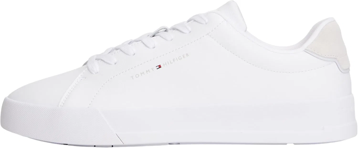 Мужские низкие кроссовки Tommy Hilfiger Court Core Trainers, White