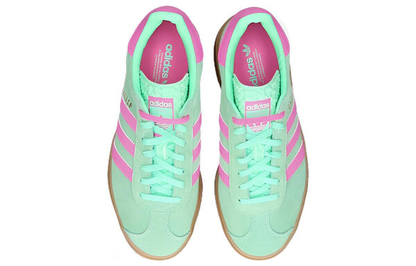 Кроссовки газель смелые Adidas, зеленый — фото 4