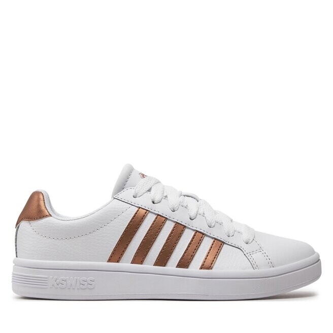 

Кроссовки K-Swiss Court Tiebreak 97011-194-M White/Rose Gold 194, белый