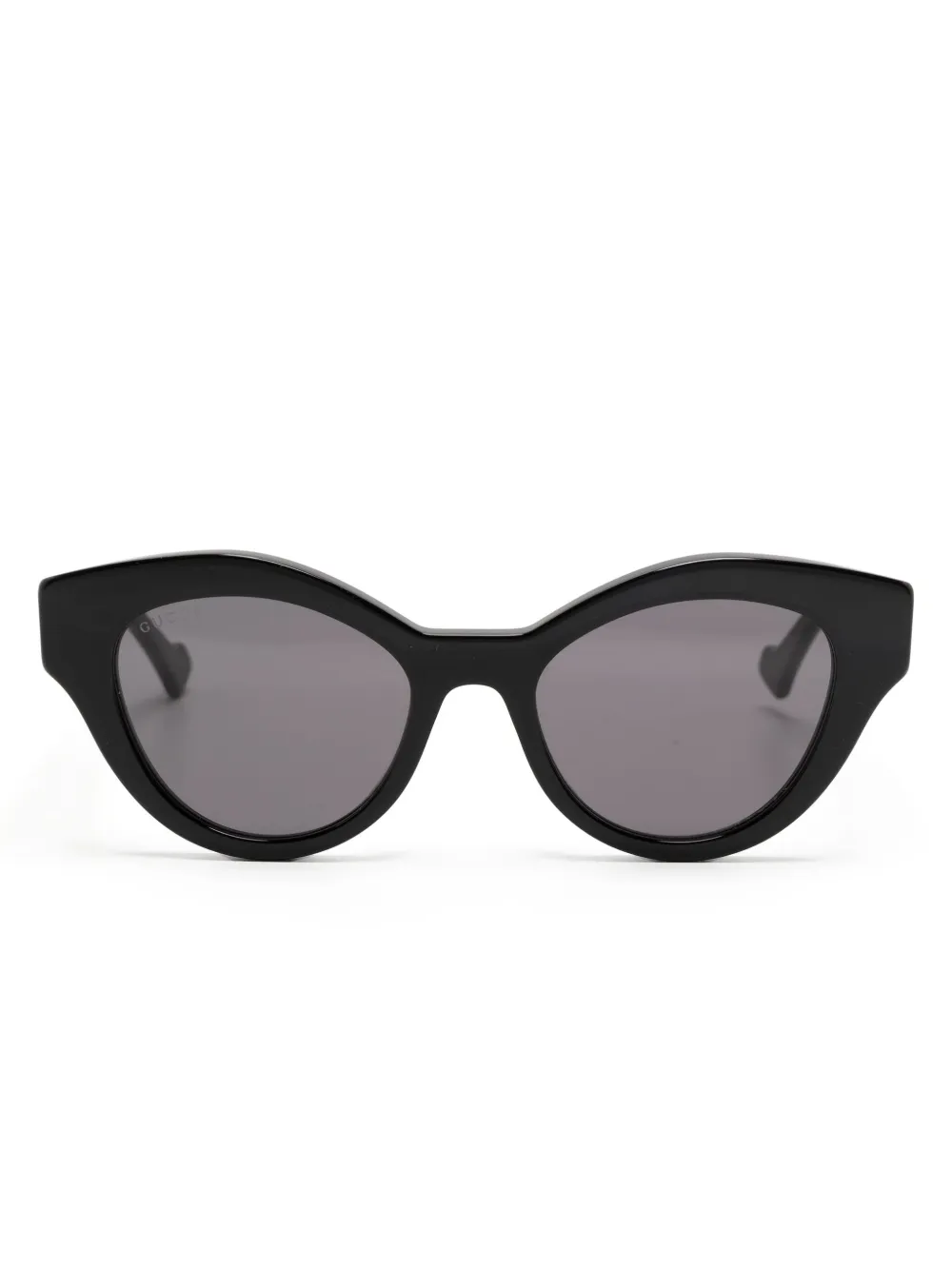 

Солнцезащитные очки в оправе 'кошачий глаз' Gucci Eyewear, черный