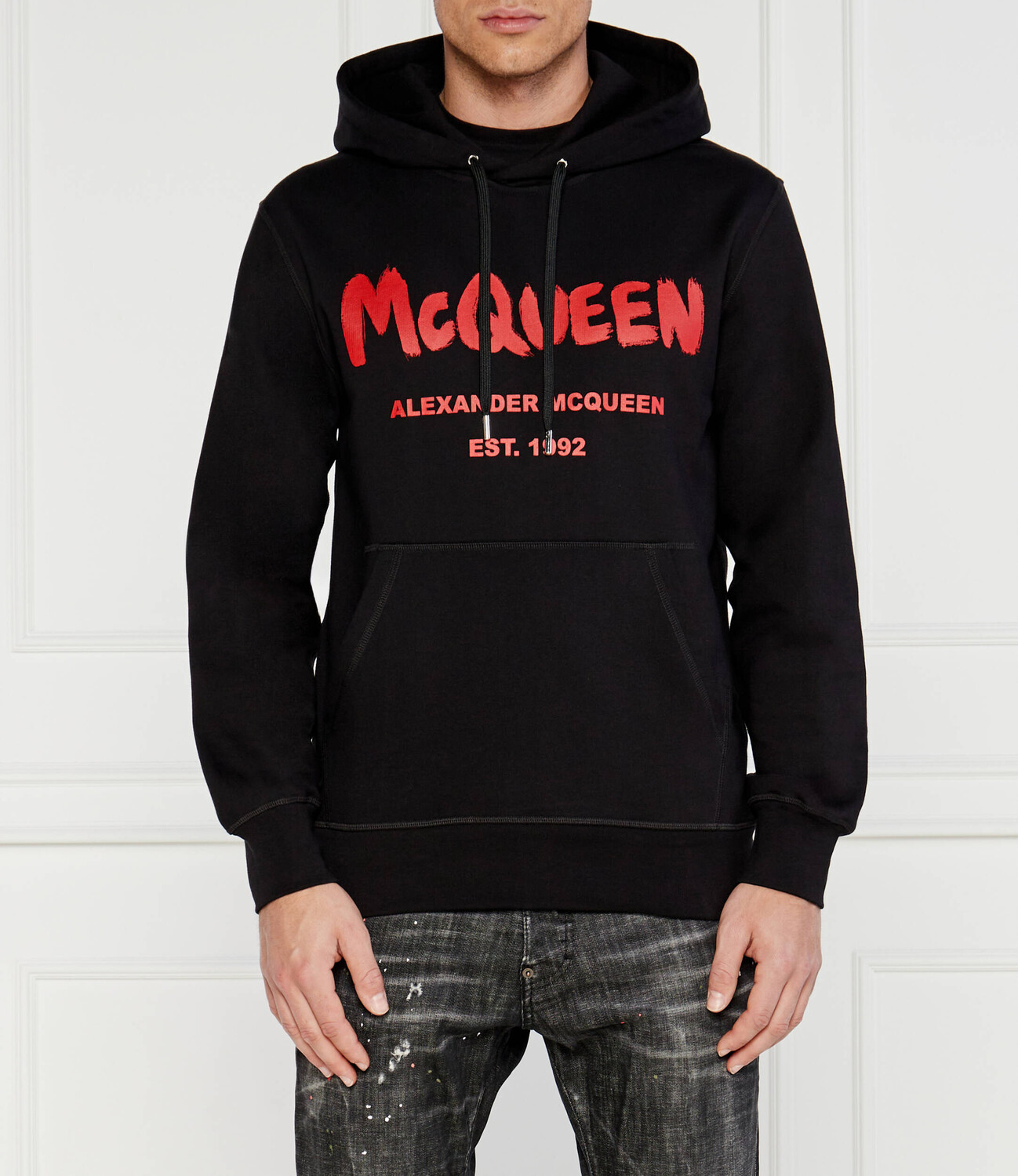 

Толстовка Alexander McQueen Regular Fit, черный