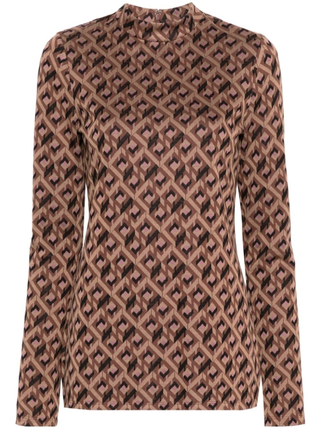 

Топ Birdie с принтом Tarot Maze DVF Diane von Furstenberg, коричневый