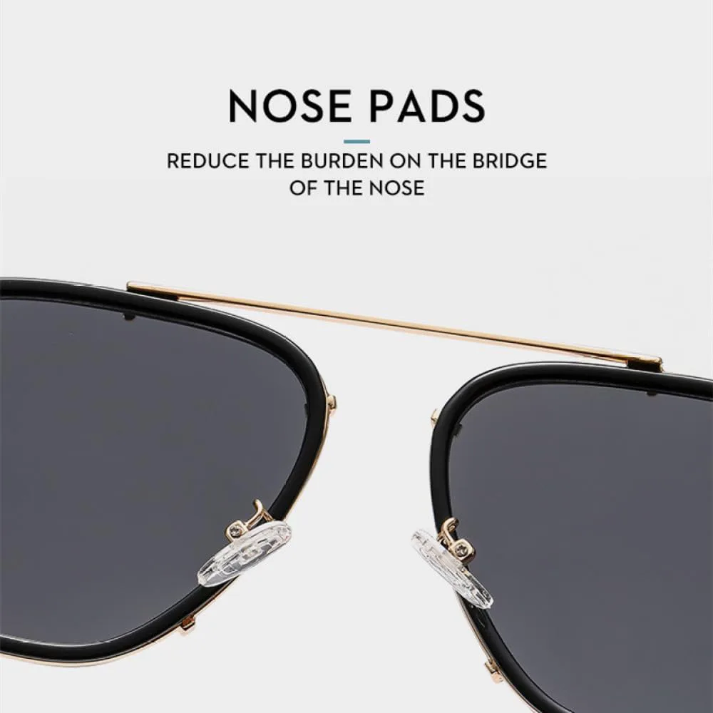 

Винтажные солнцезащитные очки для женщин, мужские солнцезащитные очки, ретро-стиль, градиентные, модные, с защитой от УФ-излучения UV400 generic, Champagne