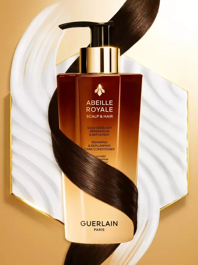 Abeille Royale Кондиционер для ухода за кожей головы и волосами, восстанавливающий и придающий объем, 290 мл Guerlain — фото 3