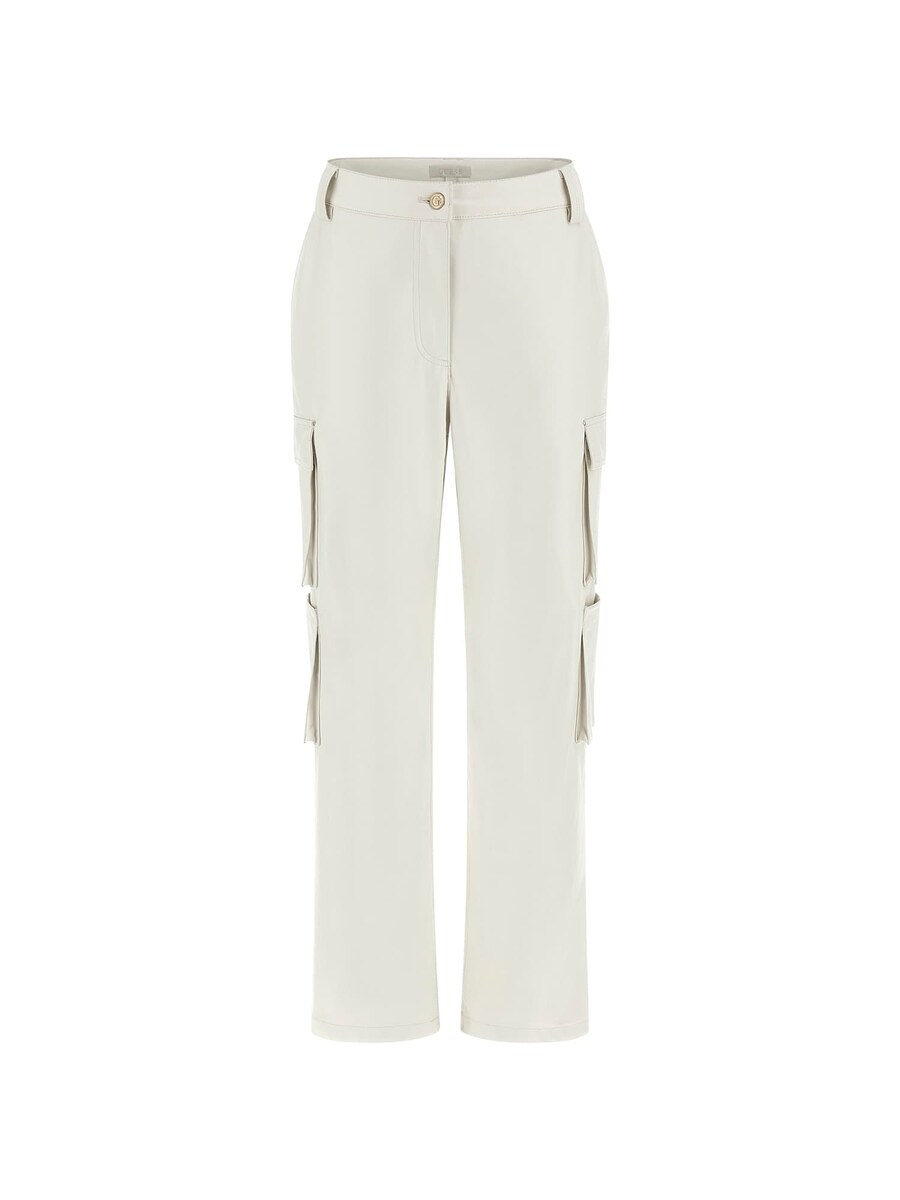 

Тканевые брюки GUESS Wide leg Pants Kori, белый