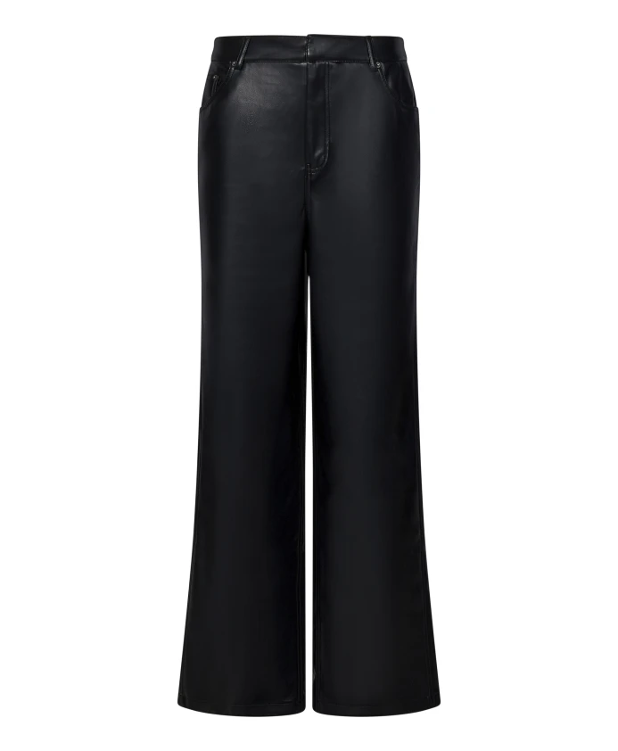 

Широкие брюки AW24 Rotate Birger Christensen, черный