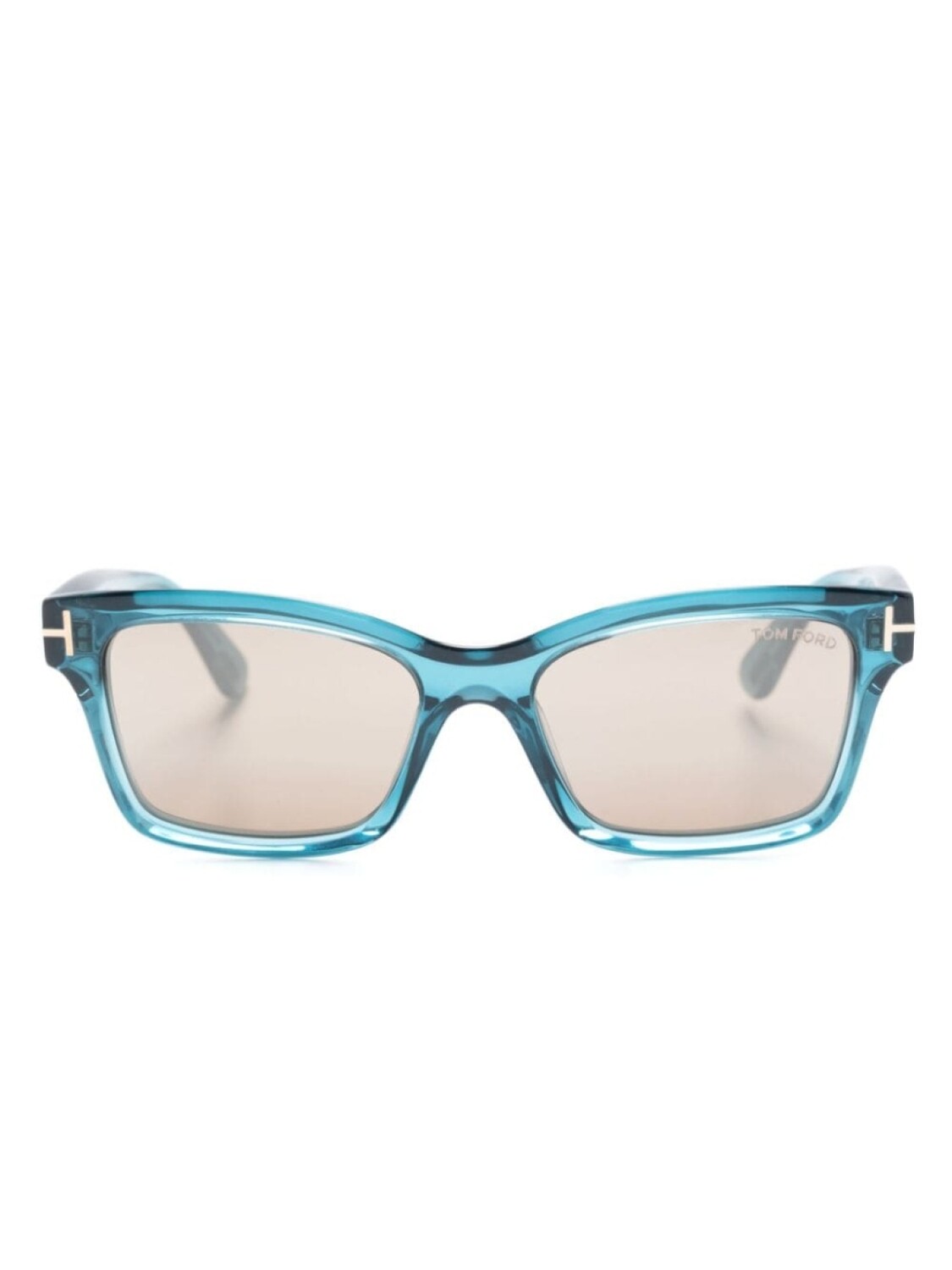 

TOM FORD Eyewear солнцезащитные очки в прямоугольной оправе, синий