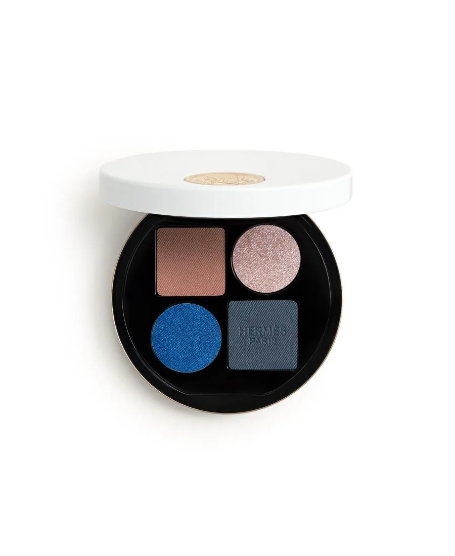 Набор пудр для век Ombres d'Hermès Powder Quartet For Eyes, 04 Ombres Marines