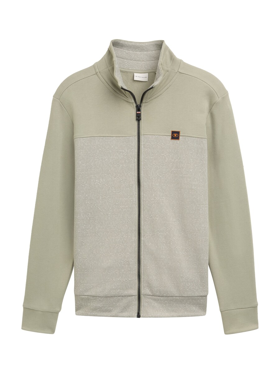 

Куртка на молнии TOM TAILOR Zip-Up Hoodie, пастельный зеленый