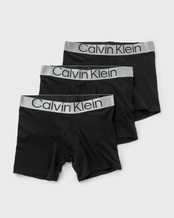 

Боксеры Calvin Klein Underwear Sustain Steel Cotton Boxer Brief 3-Pack, черный