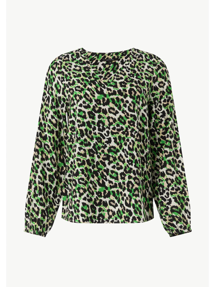 

Блуза comma Bluse langarm, бежевый