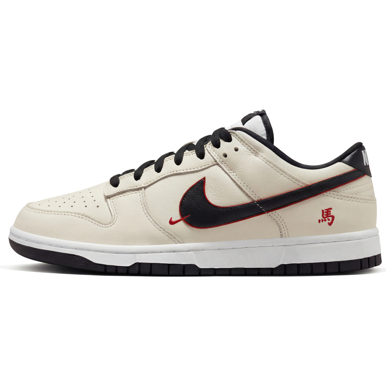 Nike Скейтбордные кроссовки Dunk, унисекс, низкие, черный