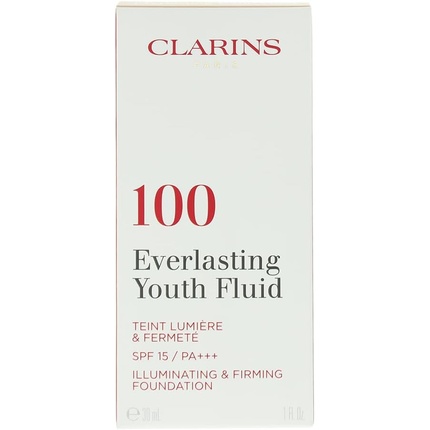Everlasting Youth Жидкая тональная основа SPF15 100 Лилия 30 мл Clarins — фото 2