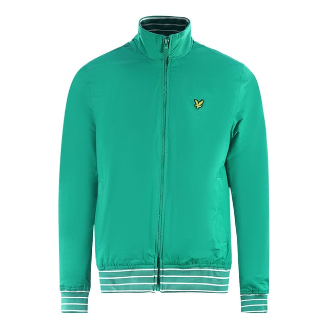 

Куртка с воротником-воронкой цвета морской волны Lyle & Scott, зеленый