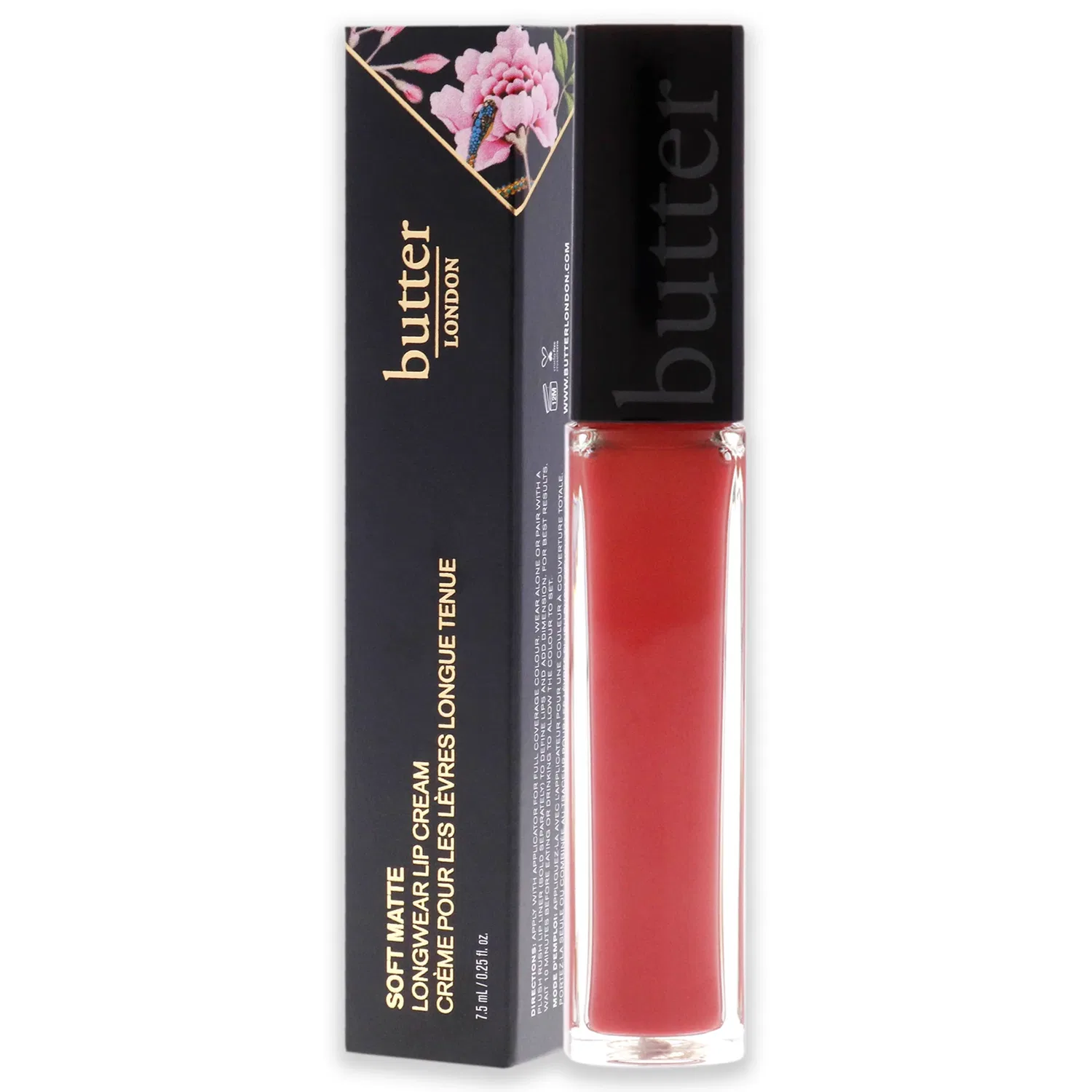 Мягкая матовая стойкая кремовая помада Bezzie Mate от Butter London для женщин - 0,25 унции — фото 4