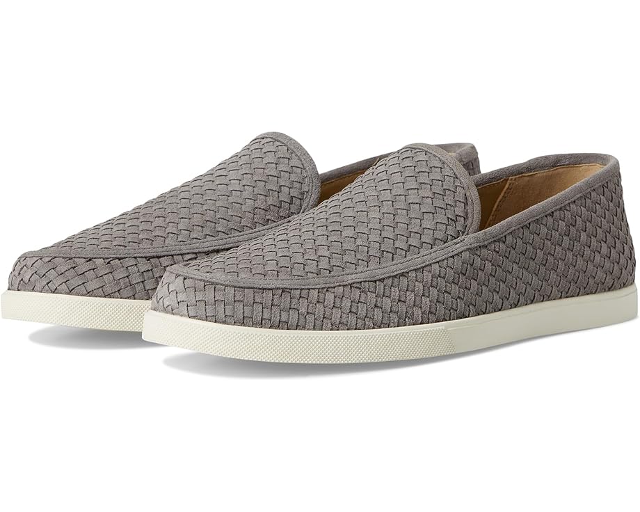 

Лоферы Vince Sonoma, цвет Smoke Grey Woven Suede
