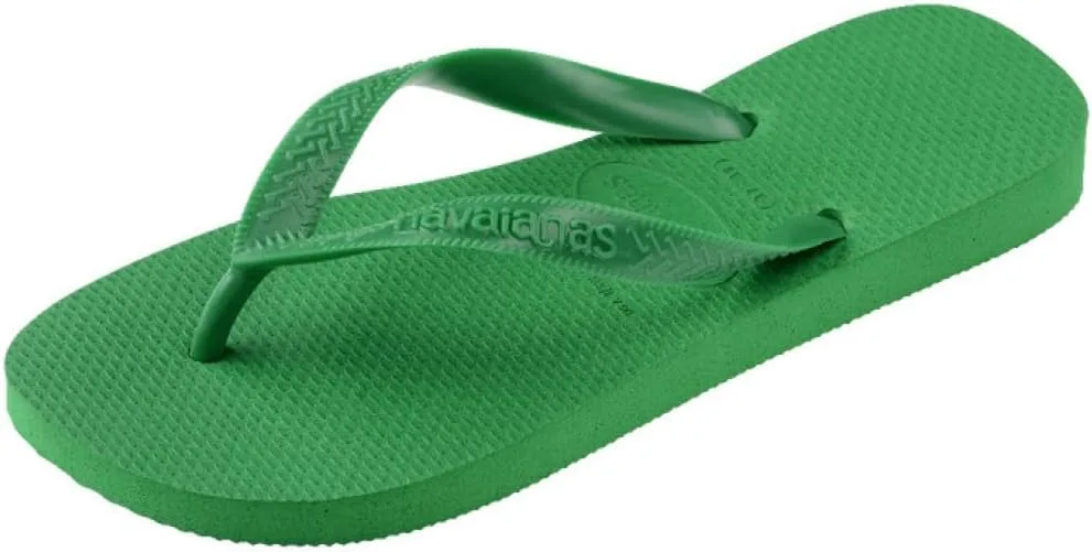 Топ унисекс шлепанцы Havaianas, зеленый — фото 4