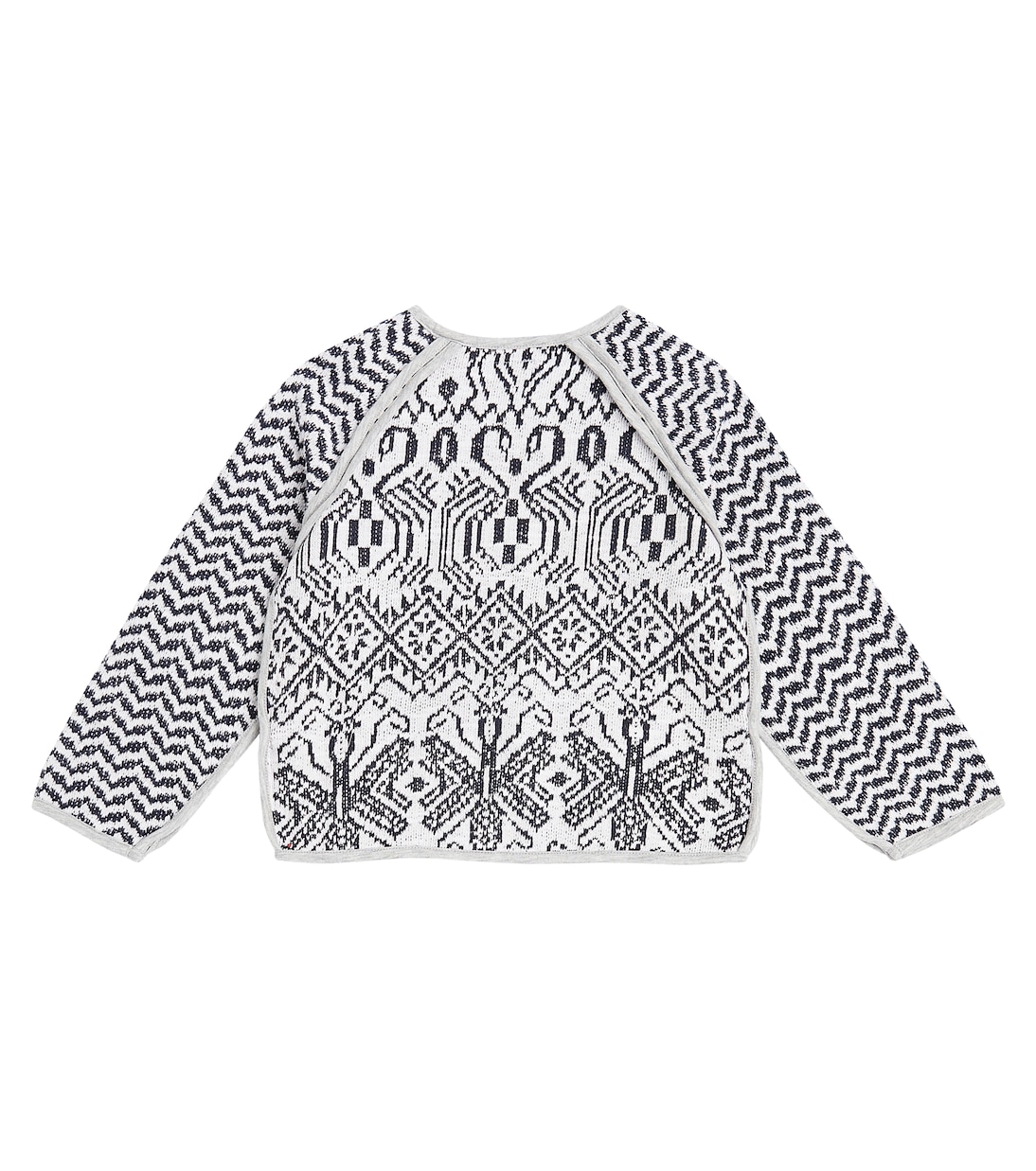 Двусторонняя куртка из жаккарда из смесового хлопка Scotch & Soda Kids, Night Intarsia — фото 4