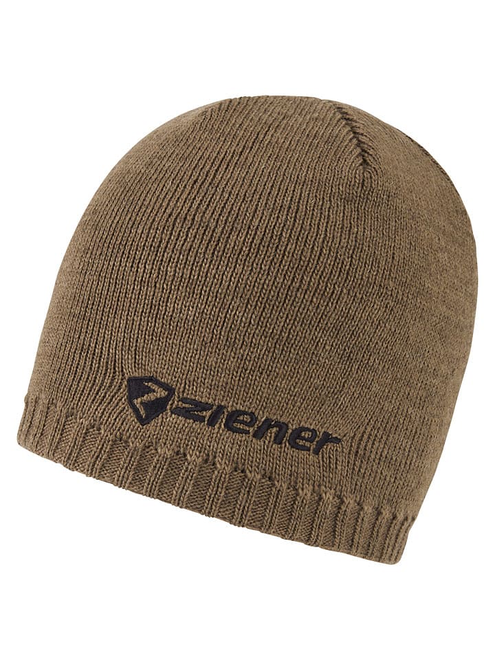 

Шапка Ziener Beanie Iruno, хаки