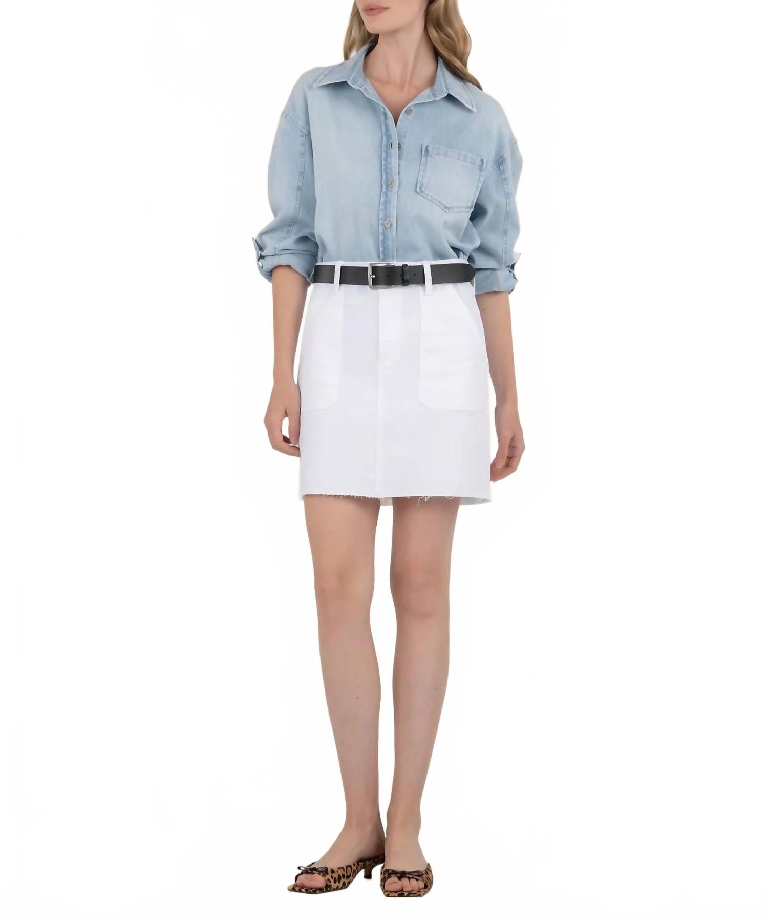 

Белая джинсовая юбка Bristol KUT FROM THE KLOTH