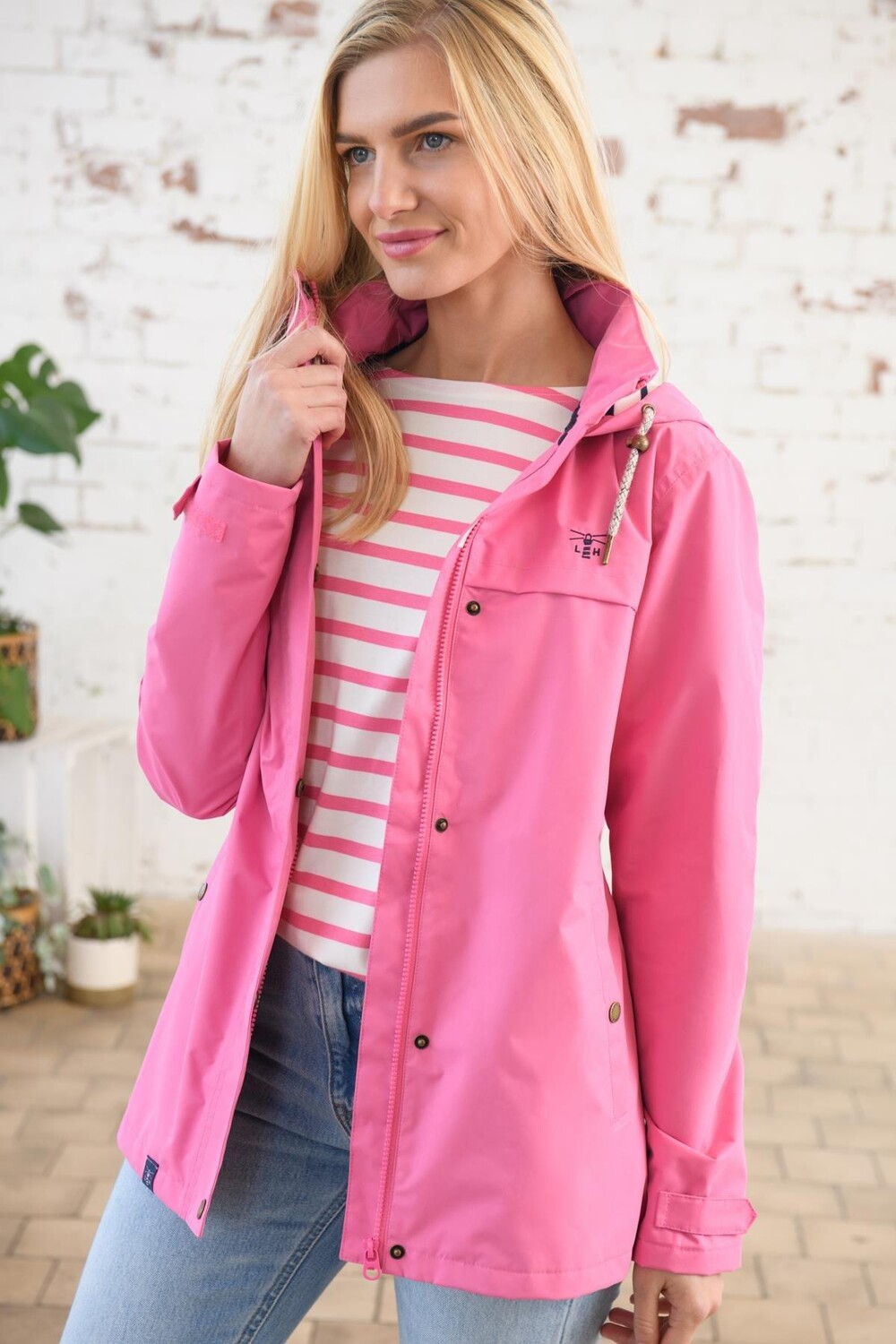 

Водонепроницаемая куртка Beachcomber, весна-лето, уличное пальто Lighthouse Clothing, розовый