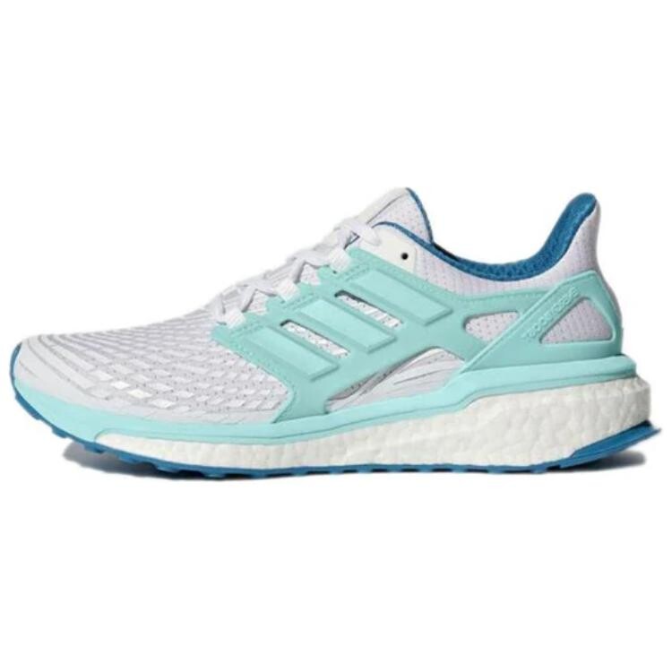 

Кроссовки Energy Boost женские с низким верхом, белые/королевские синие Adidas