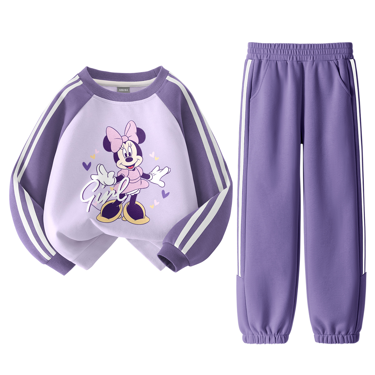 

Повседневная спортивная одежда для детей 3-7 лет Disney, фиолетовый