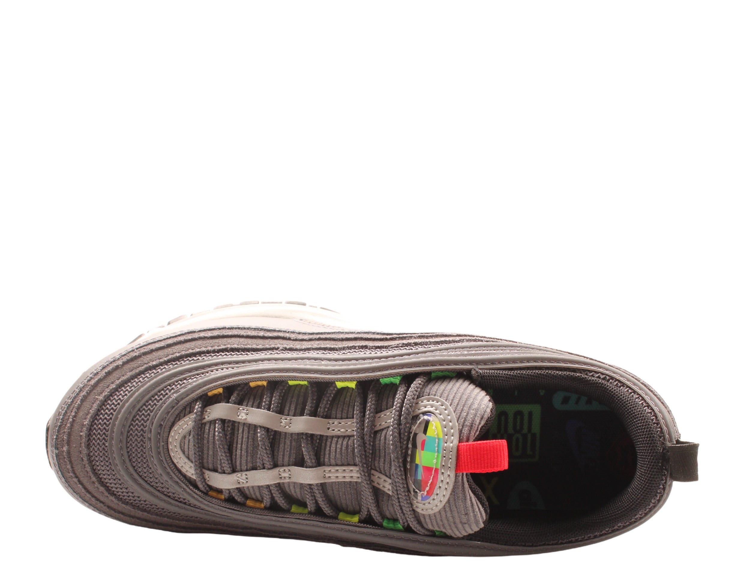 Nike Air Max 97 SE Light Graphite/Obsidian-Black Мужские беговые кроссовки DA8857-001 — фото 4