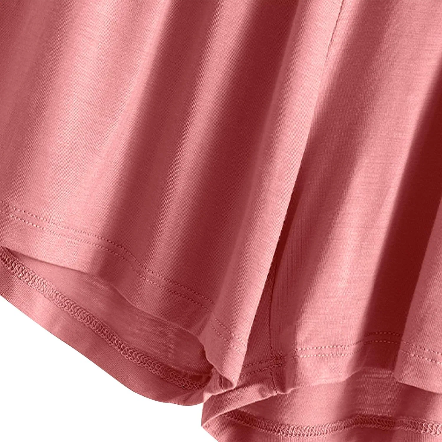 Шорты пижамные женские из модала, мягкие, на эластичном поясе, A02_pink — фото 3