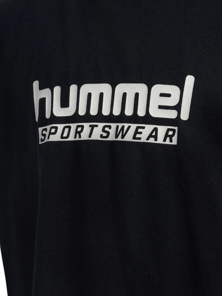 Футболка детская Hummel, черная — фото 3