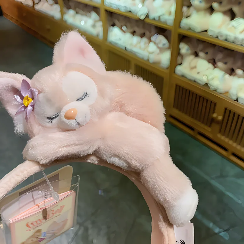 Повязка на голову LinaBell Sleepy LinaBell, мерч IP Disney, розовый — фото 4