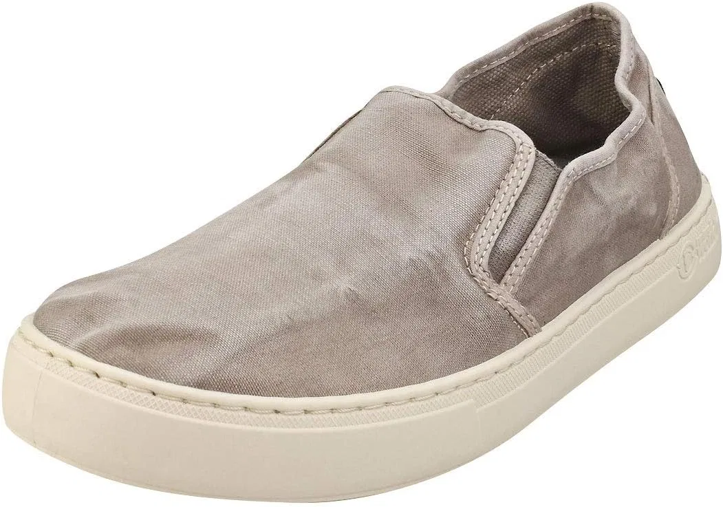 Мужские слипоны Natural World Old Gazelle, Kaki Enzi