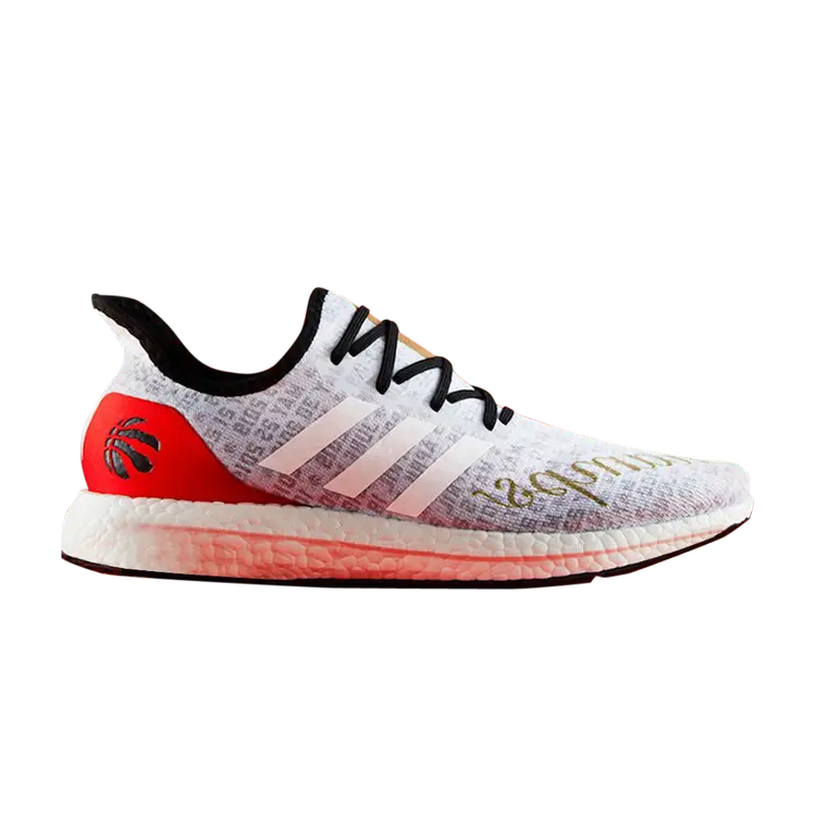 

Кроссовки Adidas Toronto Raptors x SpeedFactory AM4, белый