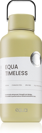 

Бутылка для воды из нержавеющей стали маленькая Equa Timeless, Matcha 600 ml