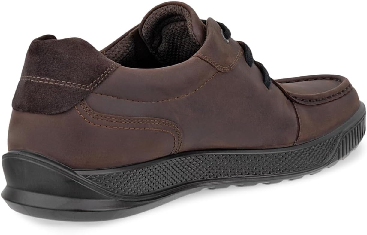 Мужские кроссовки ECCO Byway с шнуровкой и носком-мокасином, Coffee Nubuck — фото 3
