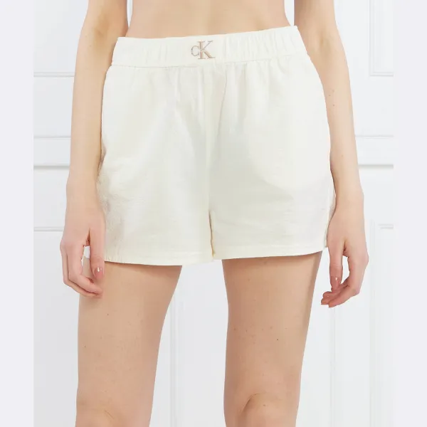 

Шорты свободного кроя Calvin Klein, экрю