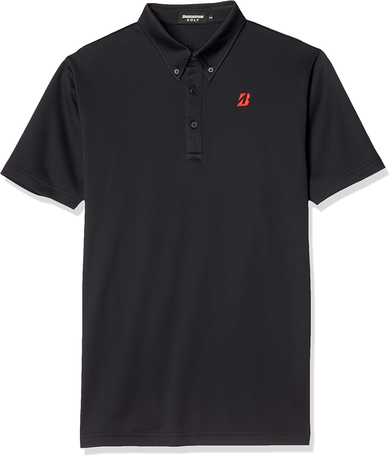 

Мужская рубашка с коротким рукавом на пуговицах BRIDGESTONE 50G02A, черная Bridgestone Golf