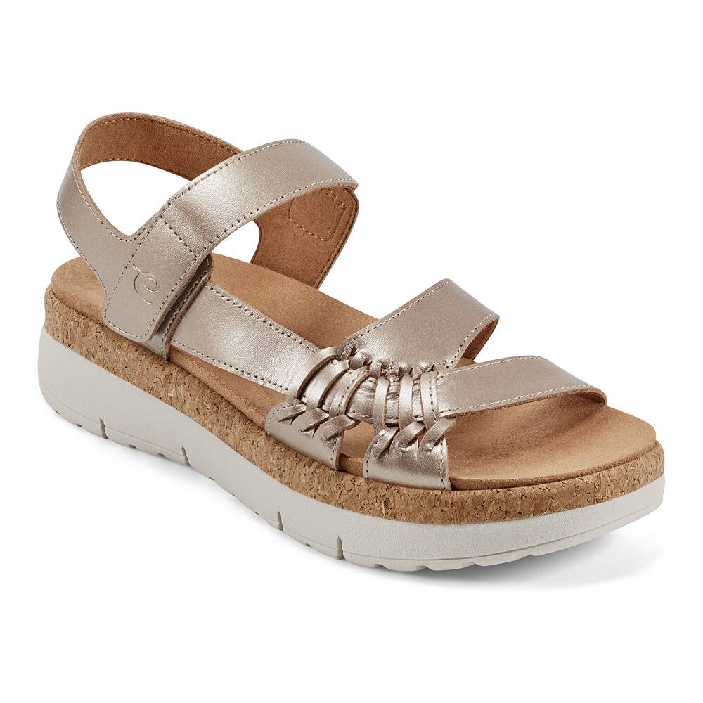 

Женские сандалии на платформе Easy Spirit Ilena, цвет Gold Leather