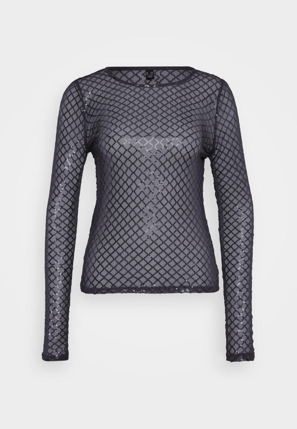 

Топ с длинными рукавами VMSAFINA O NECK Vero Moda Tall, серый
