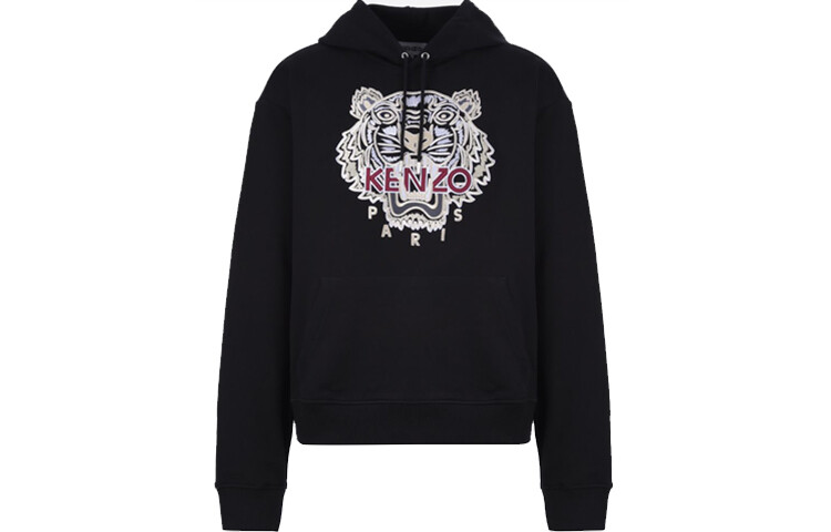 

Толстовка мужская Kenzo Classic Tiger Head, черный / фиолетовый