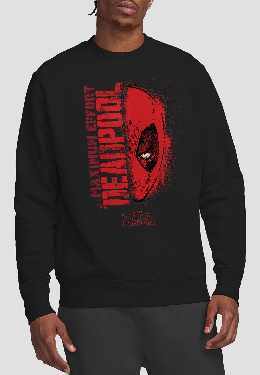 

Толстовка DEADPOOL GRAFFITI PORTRAIT Marvel, черный